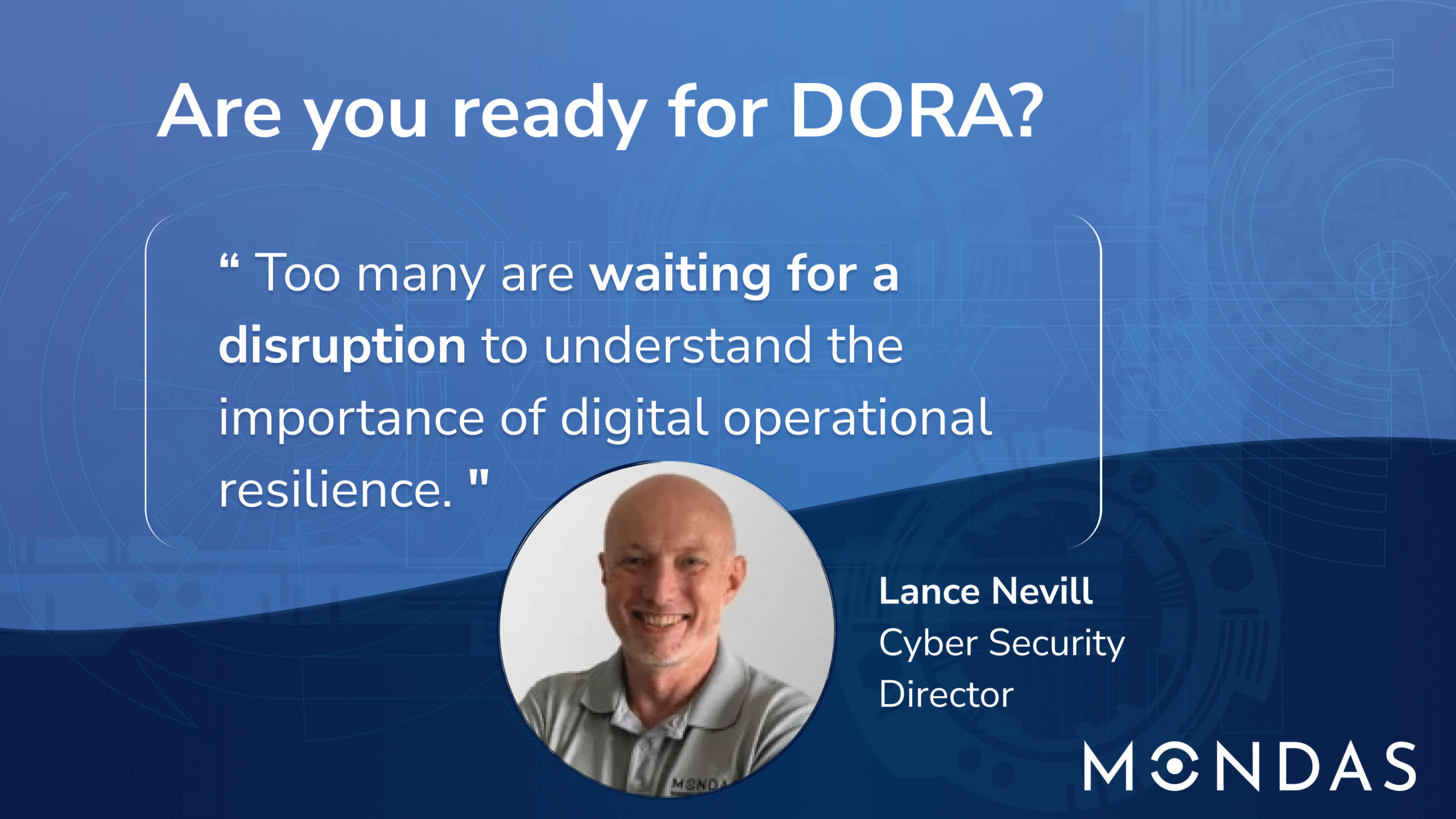 Are you ready for DORA?
