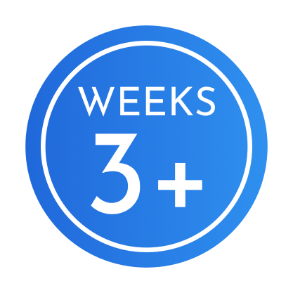 WEEKS 3+